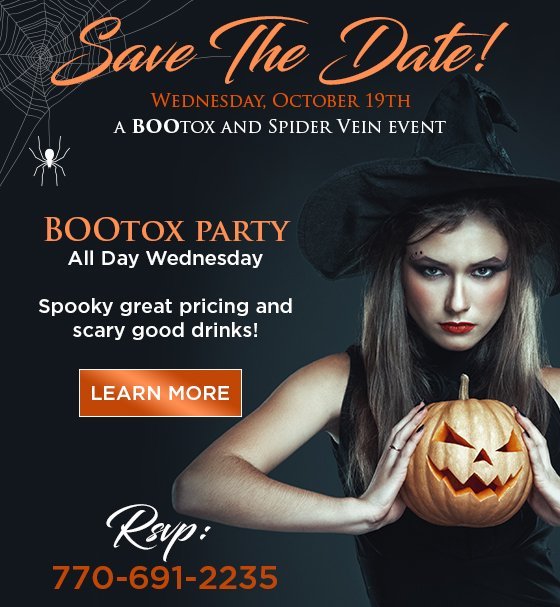 Save the date for EXCLUSIVE deals on BOOtox and Laser Treatments!