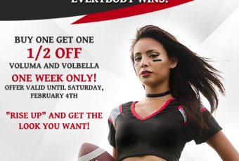 RISE UP with these Super Bowl Specials! One week only!